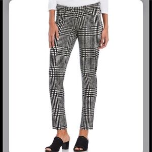 NWOT J.McLaughlin Plaid Becca Ankle Leggings P.